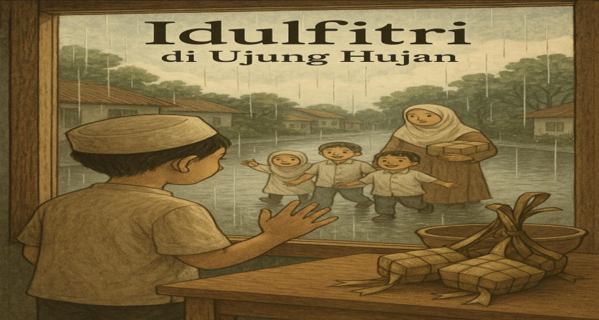Idul Fitri di Ujung Hujan (Puisi Karya SKA)