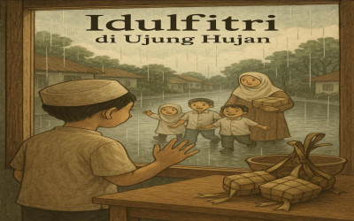Idul Fitri di Ujung Hujan (Puisi Karya SKA)